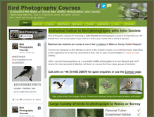 Tablet Screenshot of birdphotographycourses.co.uk